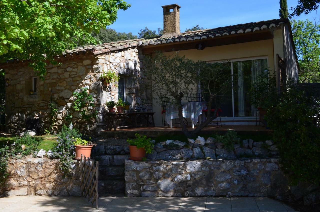 Villa Sous Les Chenes Lussan  Exterior foto