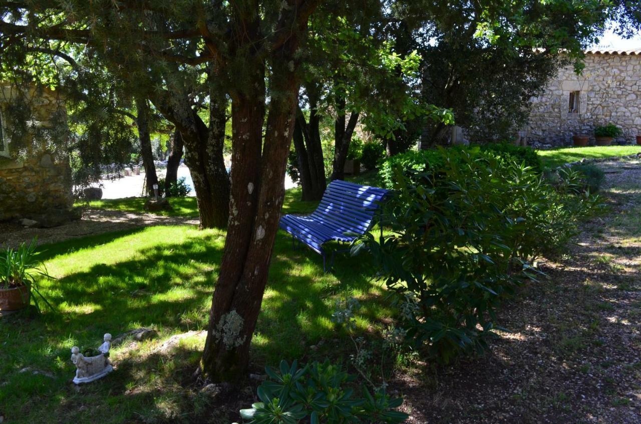 Villa Sous Les Chenes Lussan  Exterior foto